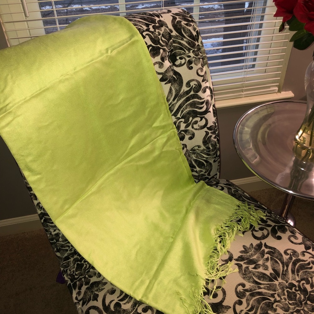 Green Pashmina Scarf
